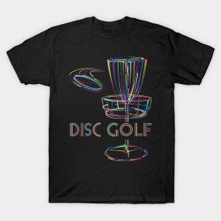 Disc Golf Retro Design T-Shirt